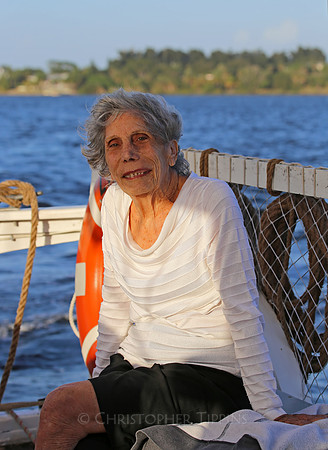 Sailing Indian River Lagoon on the "Lily"