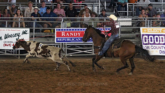 He gets the cow.