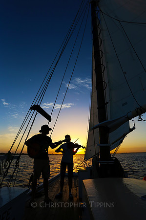 Sailing Indian River Lagoon on the "Lily"